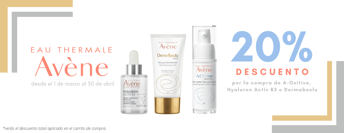 AVENE / Antiedad 20% de DESCUENTO
