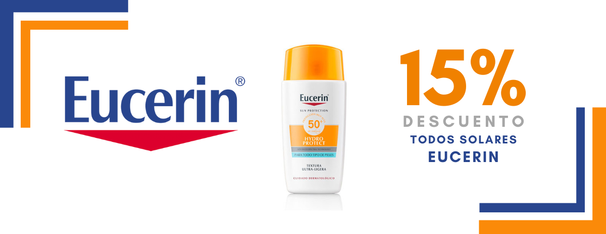 EUCERIN / Solares 15% DESCUENTO 