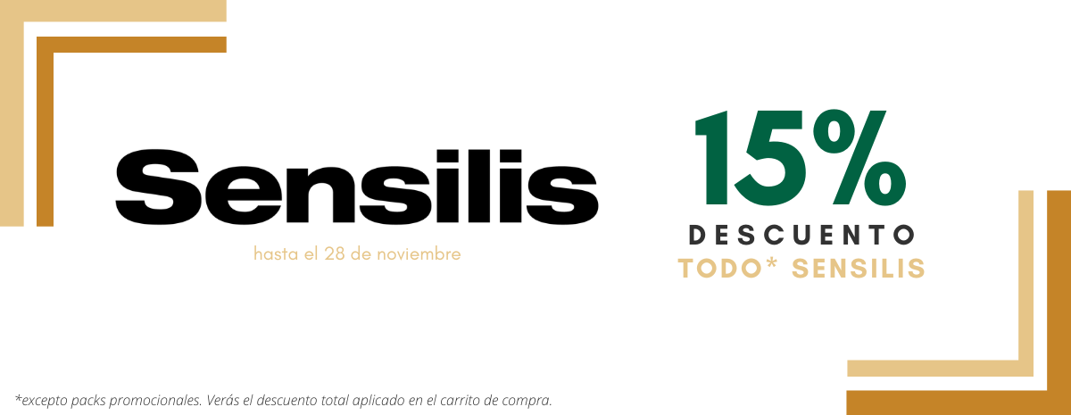 SENSILIS / TODO 15% DESCUENTO Black Friday