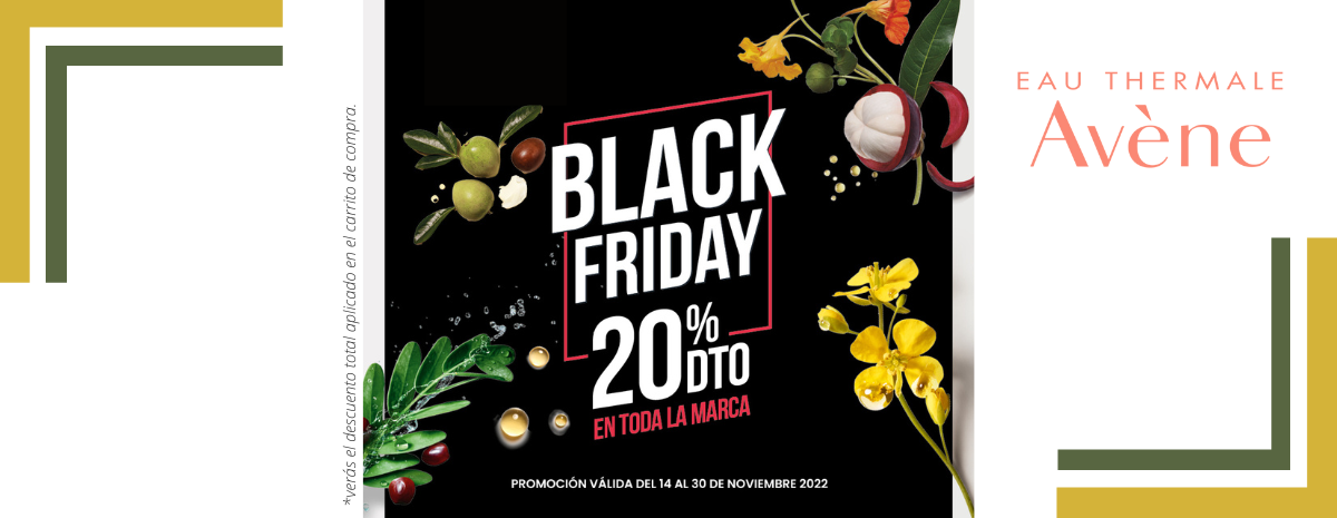 AVENE / TODO 20% DESCUENTO Black Friday