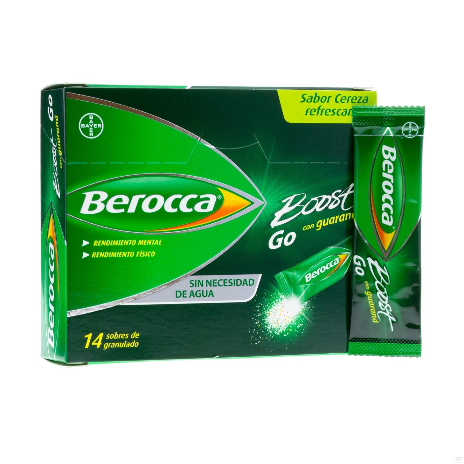 Comprar Berocca Boost Go 14 sobres cereza. Envío gratis.