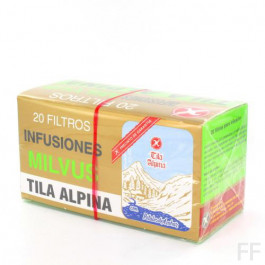 Comprar Milvus Tila Alpina Infusión 20 filtros online. Envío gratis.