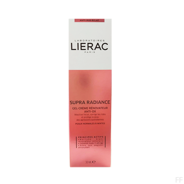 Lierac Supra Radiance Gel Crema antiedad luminosidad 30 ml