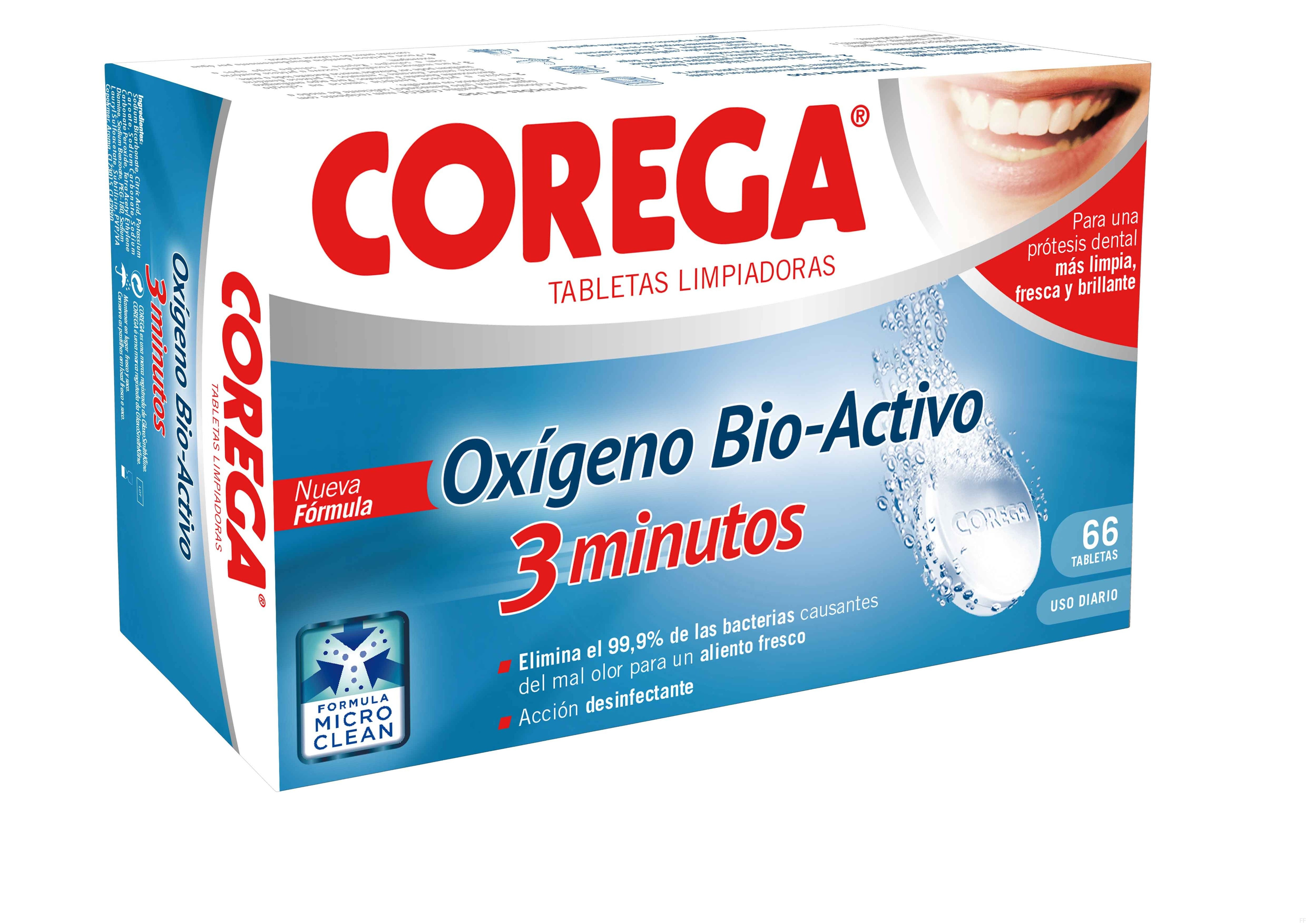 Corega tabletas limpiadoras 60 unidades