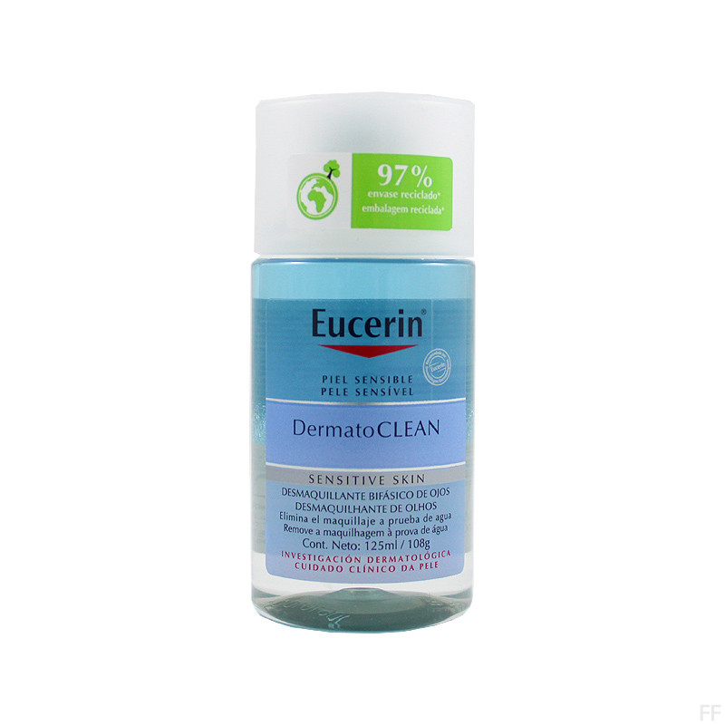 Eucerin DermatoClean Desmaquillante Bifásico de ojos 125 ml