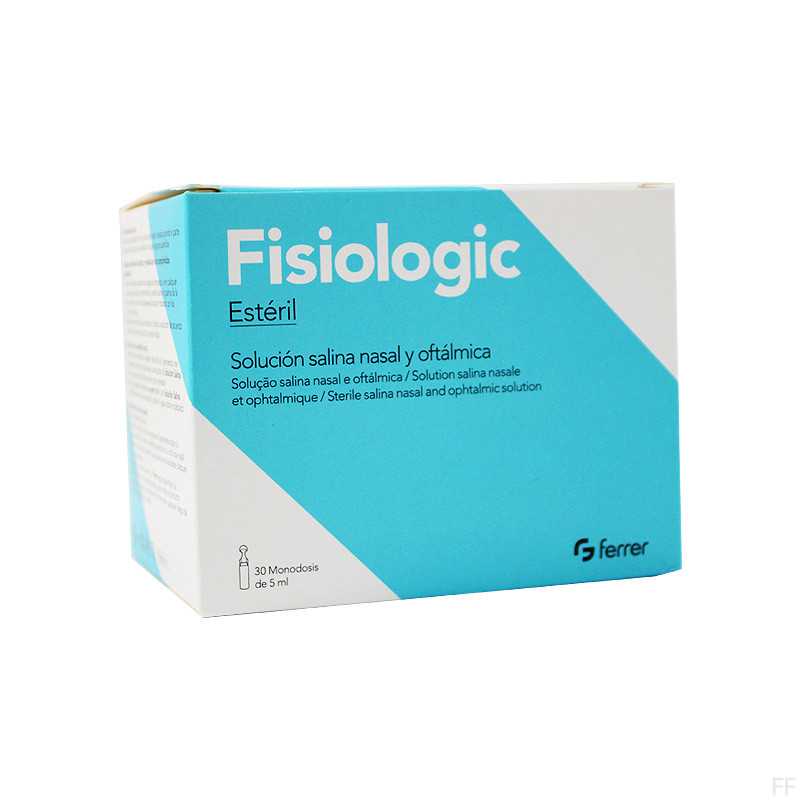 Ferrer Fisiologic Suero estéril 30 monodosis