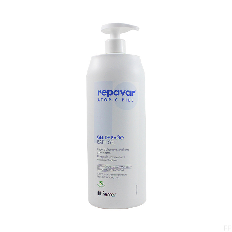 Repavar Atopic Piel Gel de baño 750 ml