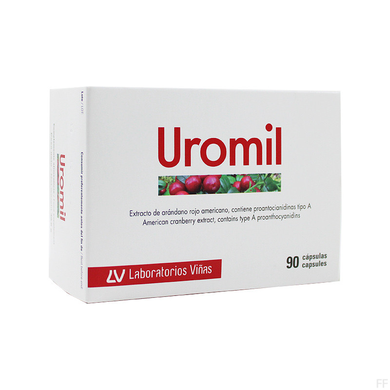 Uromil 90 cápsulas