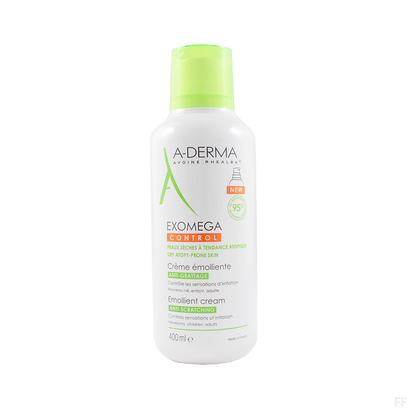 Aderma Exomega Control Crema emoliente Piel atópica 400 ml