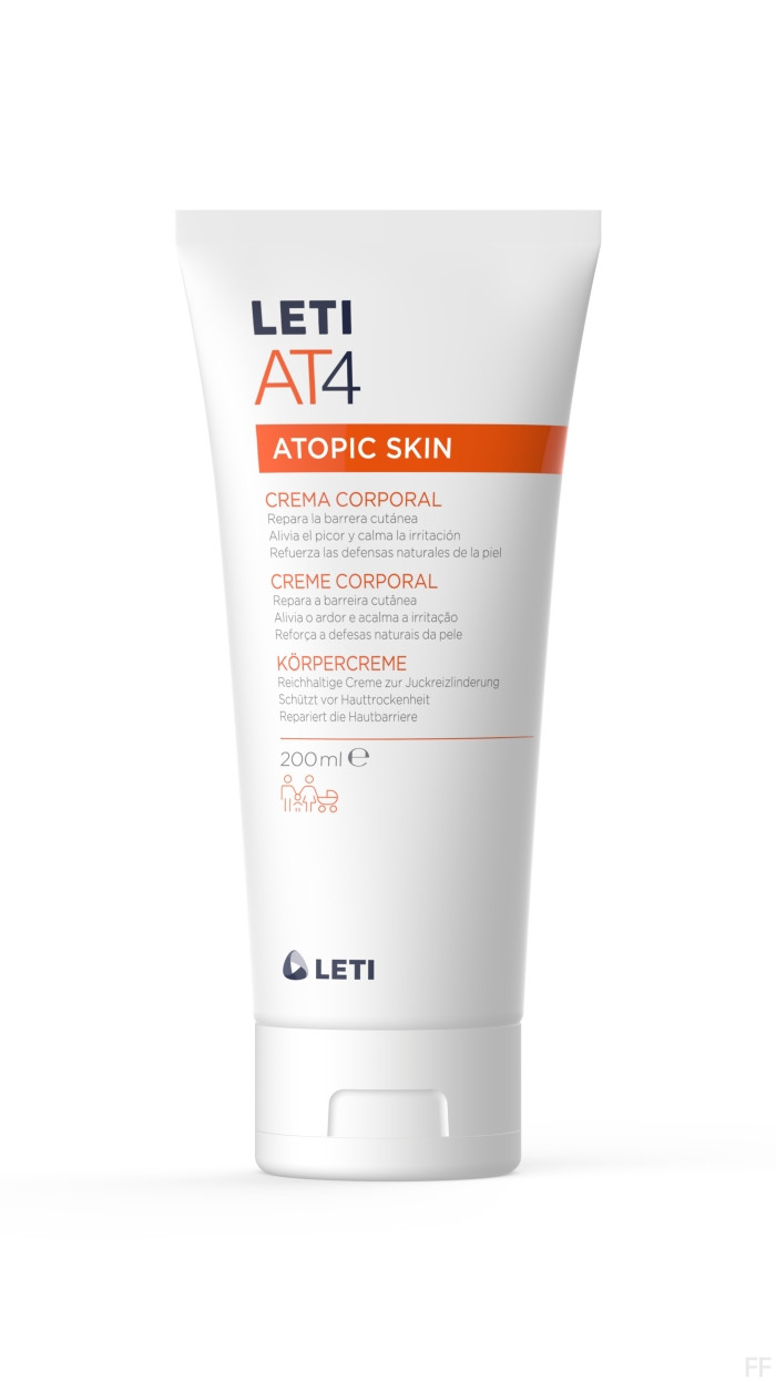 Leti AT4 Crema Corporal Piel atópica 200 ml + REGALO Crema