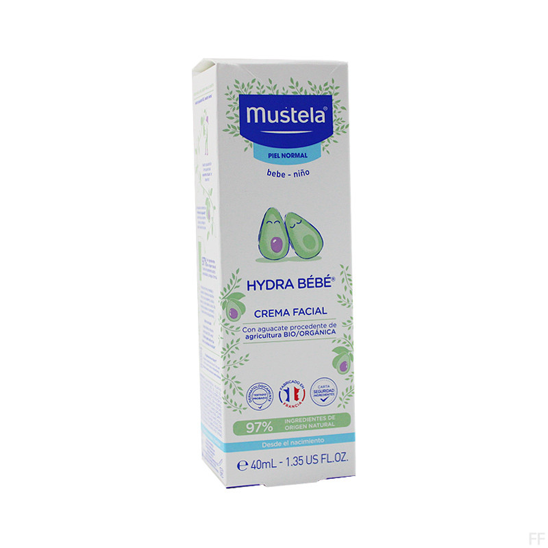 Mustela Hydra Bebé Crema facial 40 ml