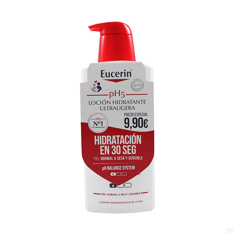 Eucerin Loción Hidratante Ultraligera pH5 400 ml