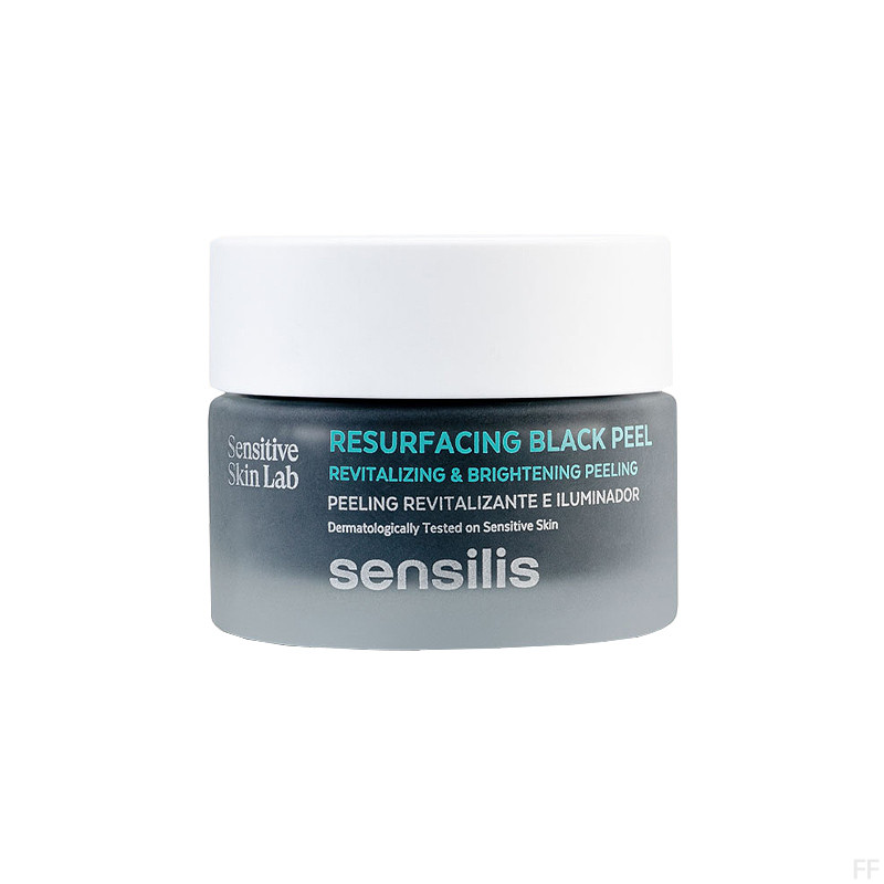 Sensilis Peeling Resurfacing Black Peel Carbón vegetal 50 g