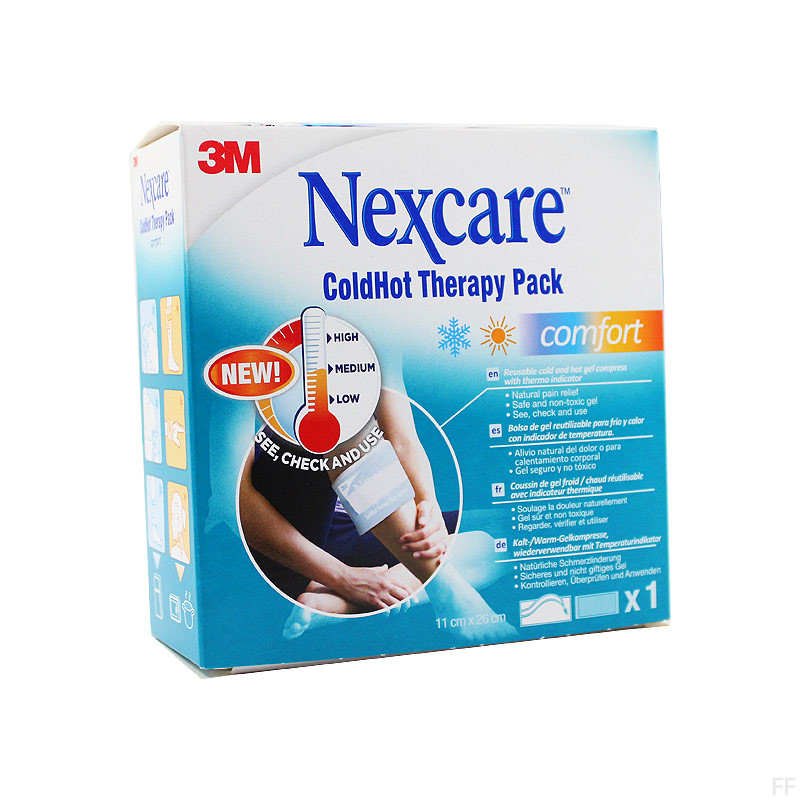 Nexcare Bolsa Terapia Caliente/Frio Comfort 1 unidad 11 x 26 cm