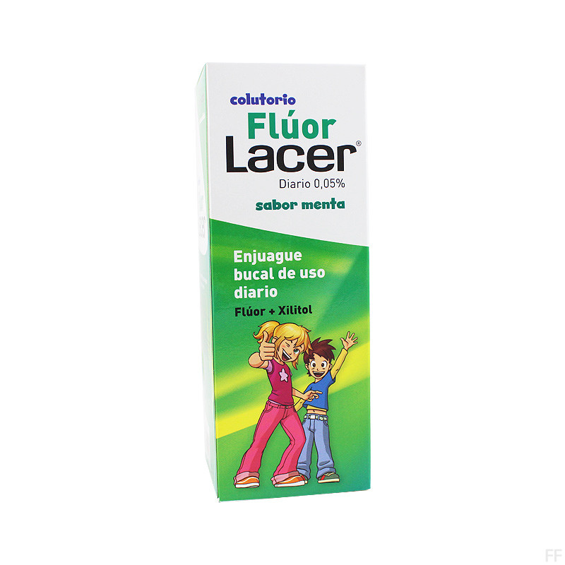 Fluor Lacer Colutorio Sabor Menta 500 ml