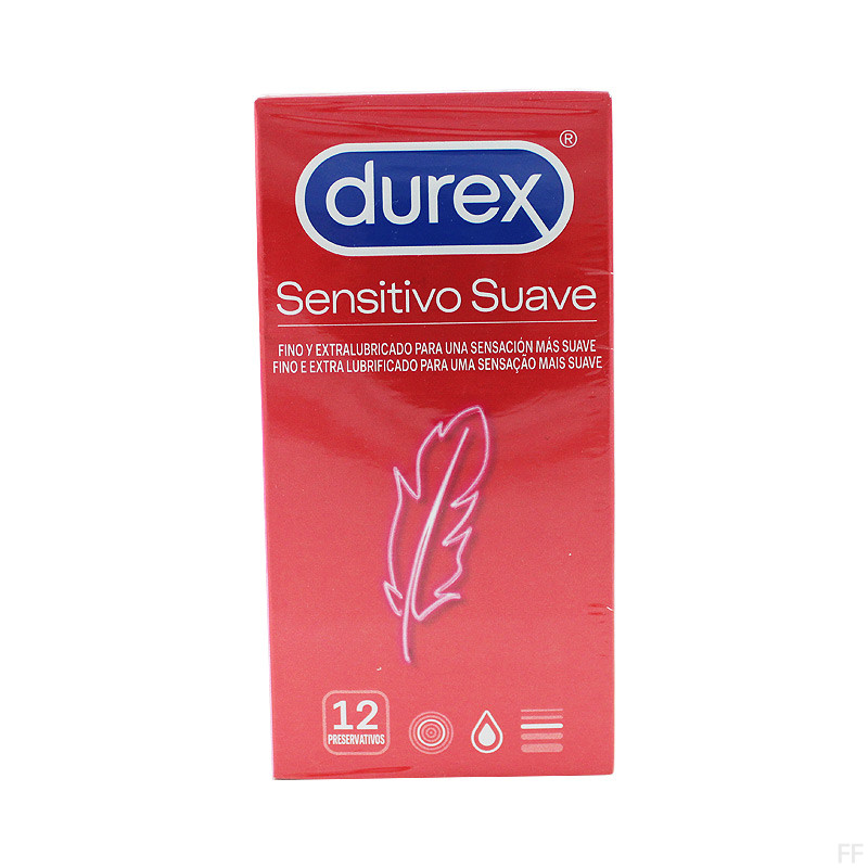 Durex Sensitivo Suave 12 preservativos