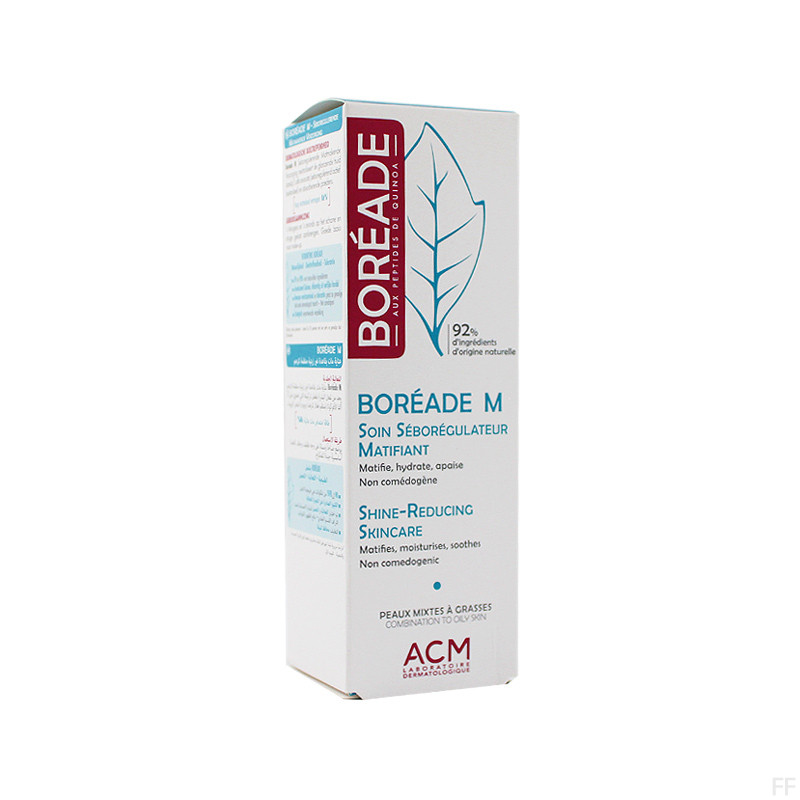 Boreade M Emulsión Seborreguladora Matificante 40 ml Noviderm