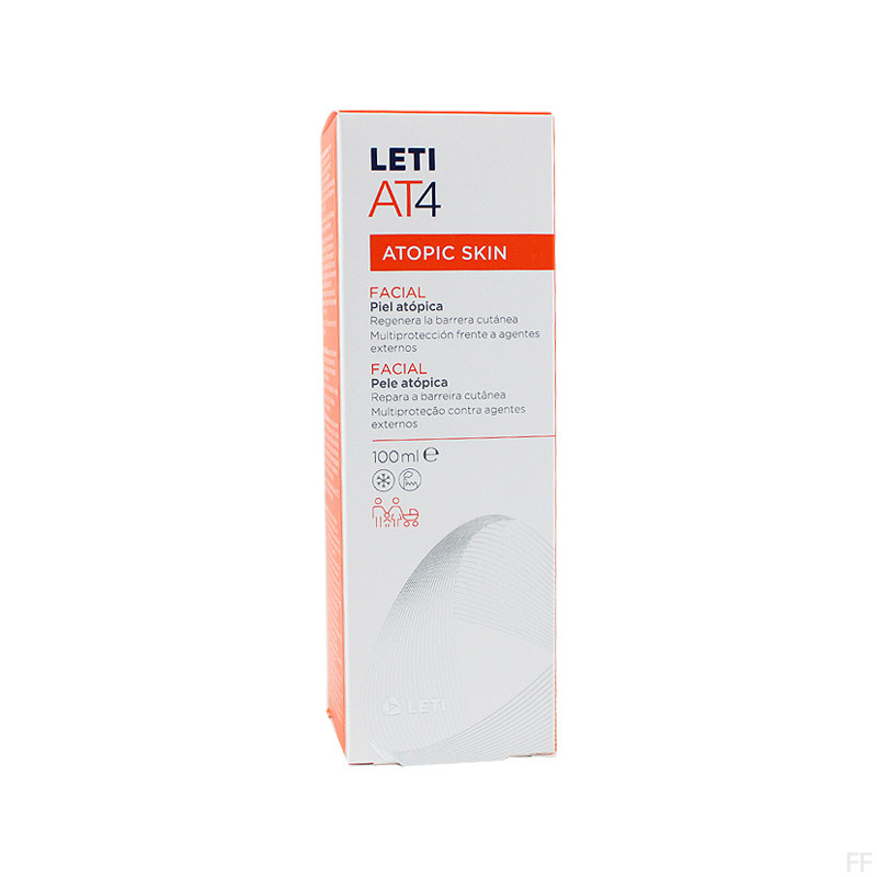 Leti AT4 Crema facial Piel atópica 100 ml