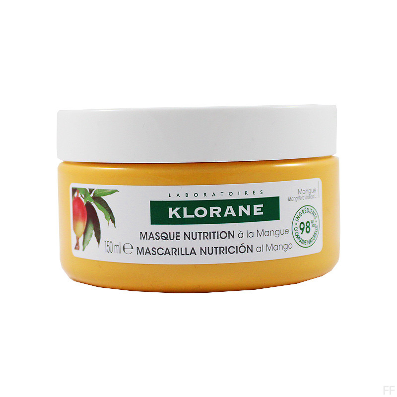 Klorane Mascarilla Manteca de Mango + REGALO Champú 100 ml