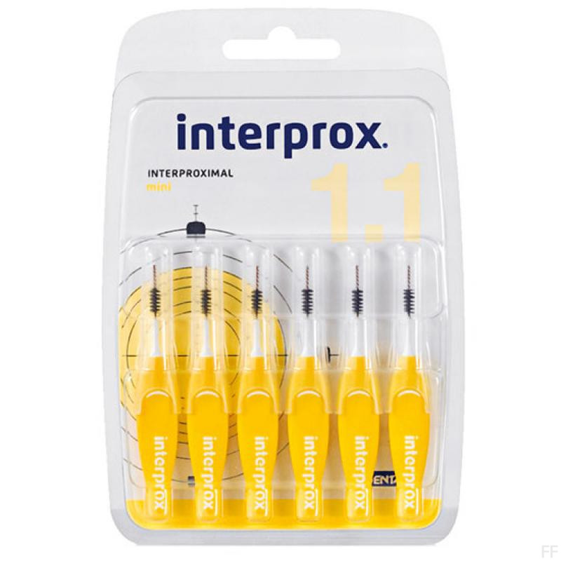 Interprox Mini Cepillo interdental 1,1 6 unidades