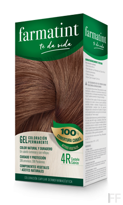 Farmatint 4R Castaño Cobrizo Gel (150 ml)