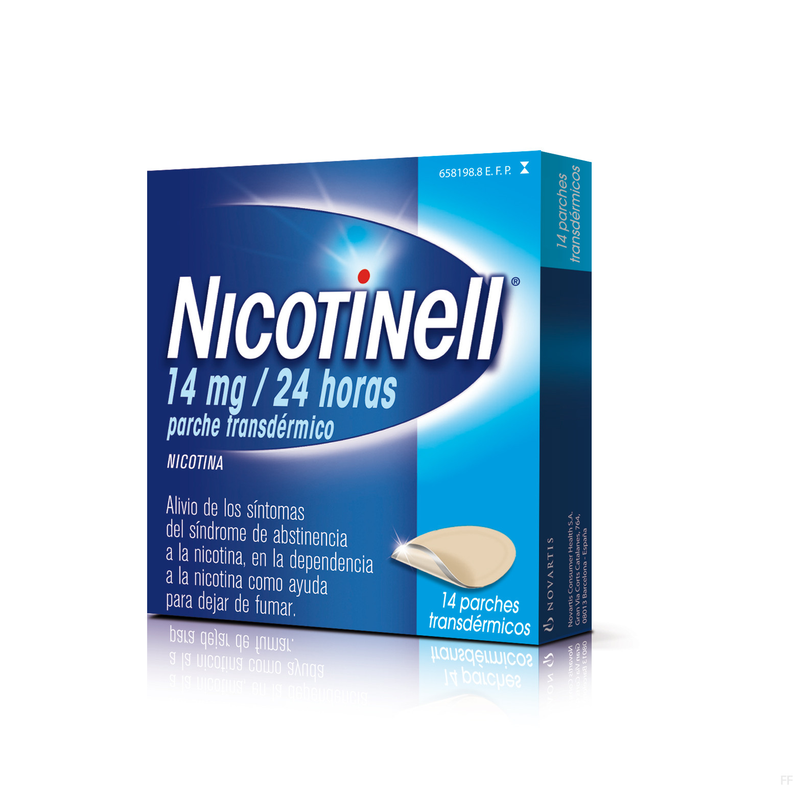 NICOTINELL (14 MG/24 H 7 PARCHES TRANSDERMICOS 3