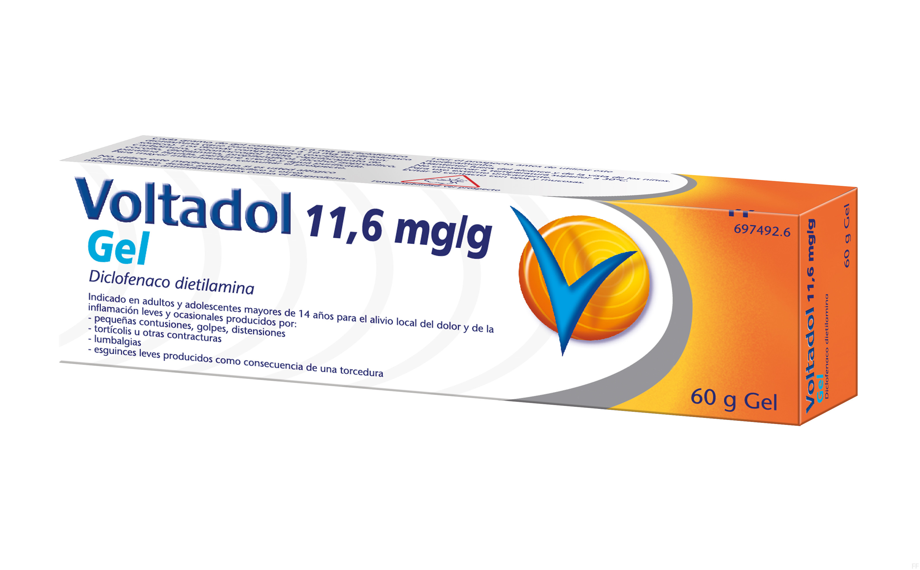 Voltadol 11,6 mg/g Gel. 60 gr