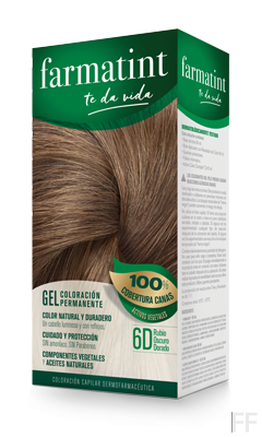 Farmatint 6D Rubio Oscuro Dorado Gel (150 ml)
