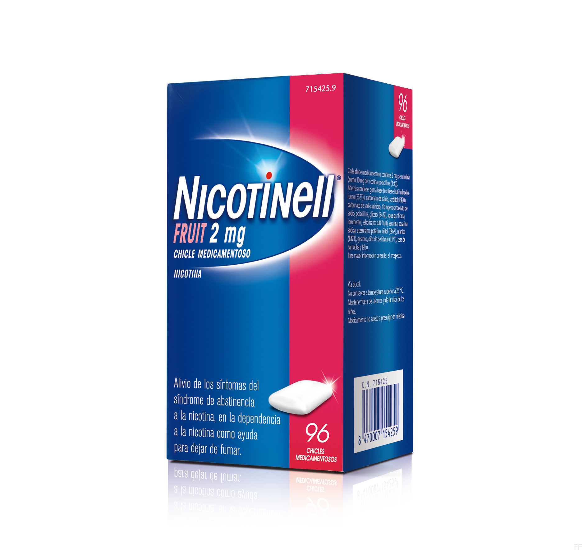 nicotinell fruit 96 chicles