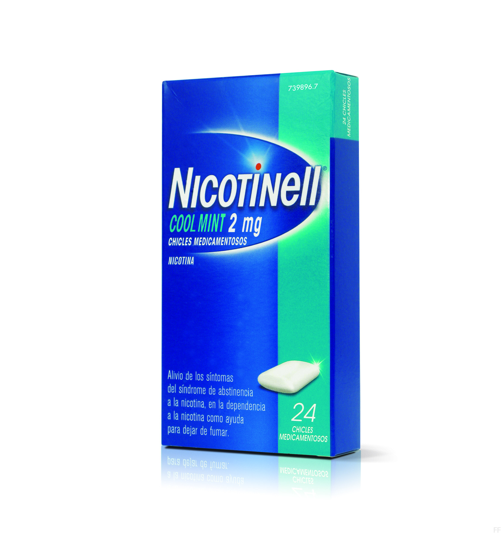 Nicotinell chicles cool mint 2 mg