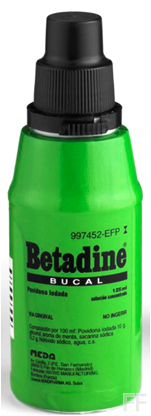 BETADINE BUCAL 10 mg/ml SOLUCION BUCAL PARA ENJU