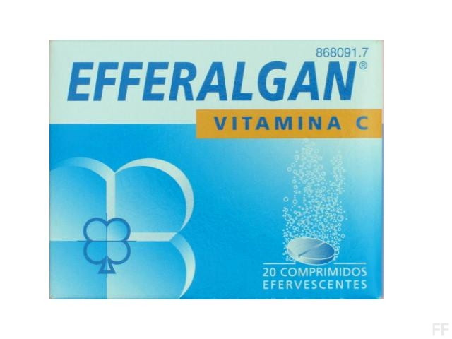 EFFERALDOL VITAMINA C 20 COMPRIMIDOS EFERVESCENT