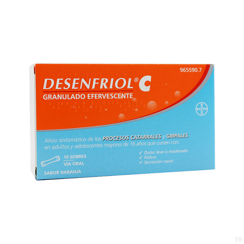 DESENFRIOL C (10 SOBRES )