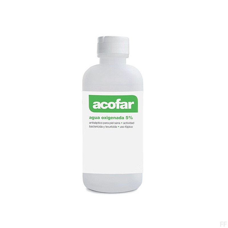 Agua oxigenada 5% 250 ml Acofar