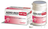 aero red 120 mg comp masticables