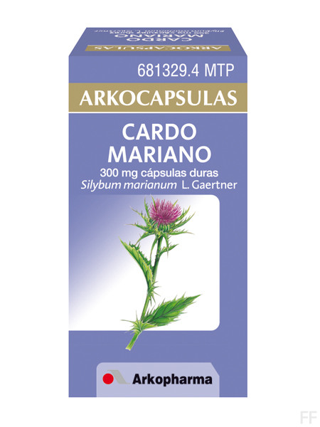 Arkocápsulas Cardo Mariano Silybum marianum