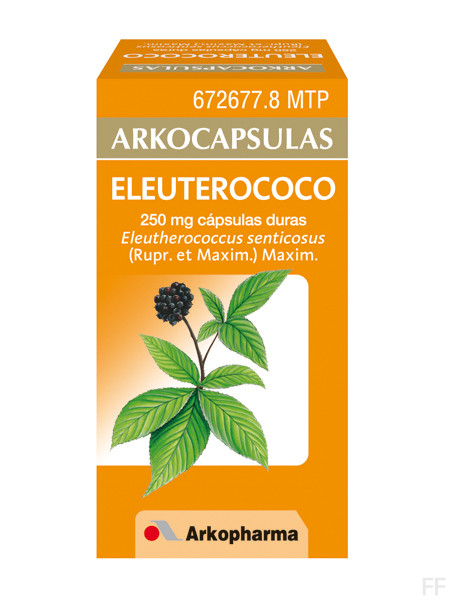 Arkocápsulas Eleuterococo Eleutherococcus senticosus