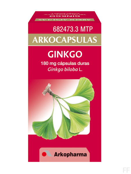  Arkocápsulas Ginkgo biloba 
