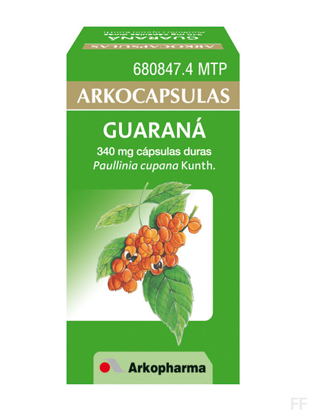 Arkocápsulas Guarana Paullinia cupana