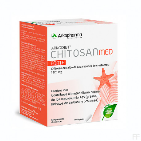 Arkodiet Chitosán Med Forte 90 Cápsulas Arkopharma 