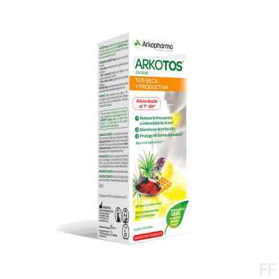 Arkotos Jarabe Tos seca y productiva Sabor Frutos rojos 140 ml