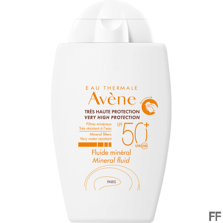 Avene Fluido Mineral SPF50+ Pieles intolerantes 40 ml