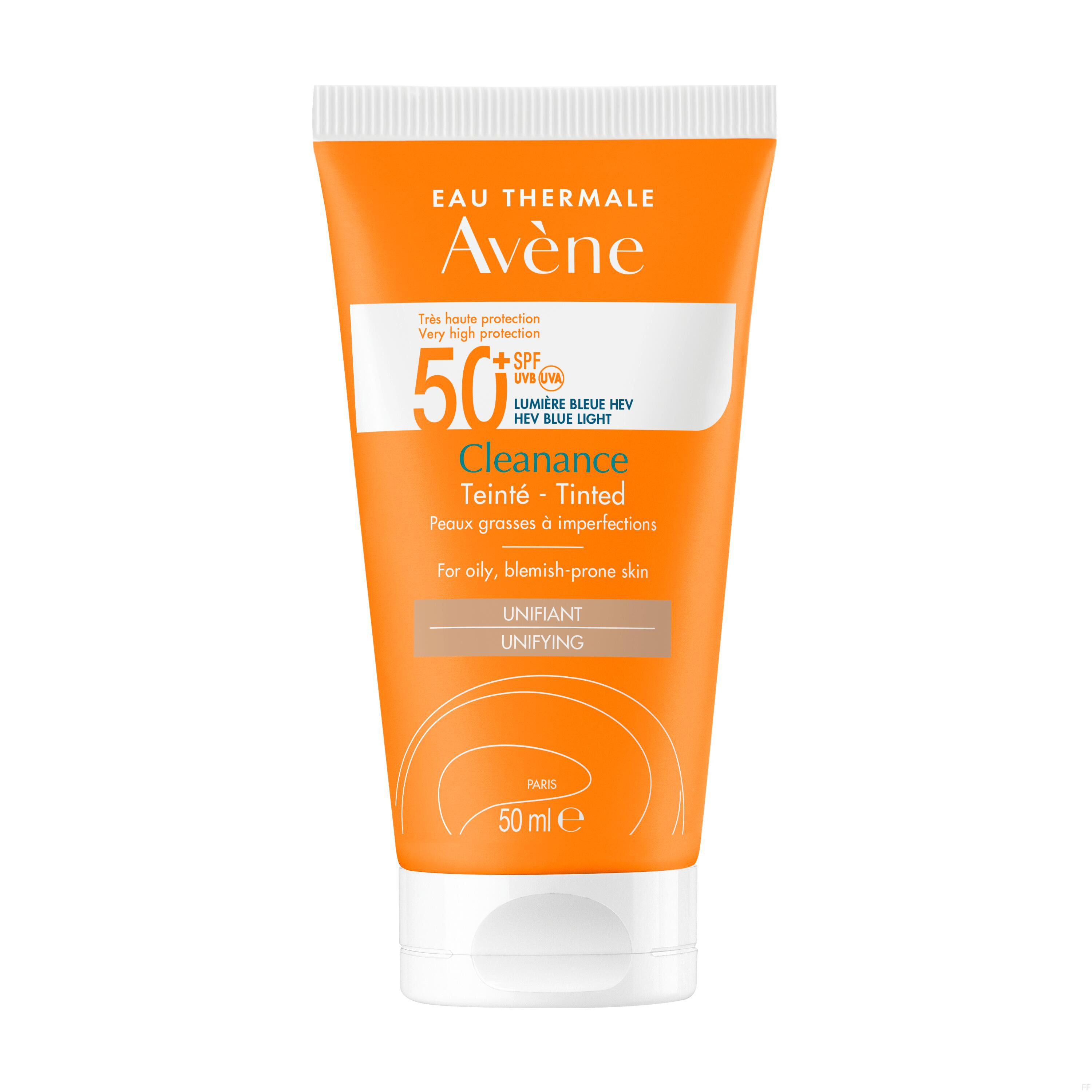 Avene Cleanance Solar con COLOR SPF50+ 50 ml