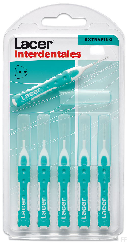 Lacer Cepillo Interdental Extrafino Recto 0,6 6 unidades