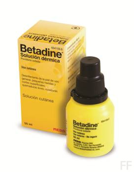 Betadine 10% solución