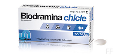 Biodramina 6 chicles