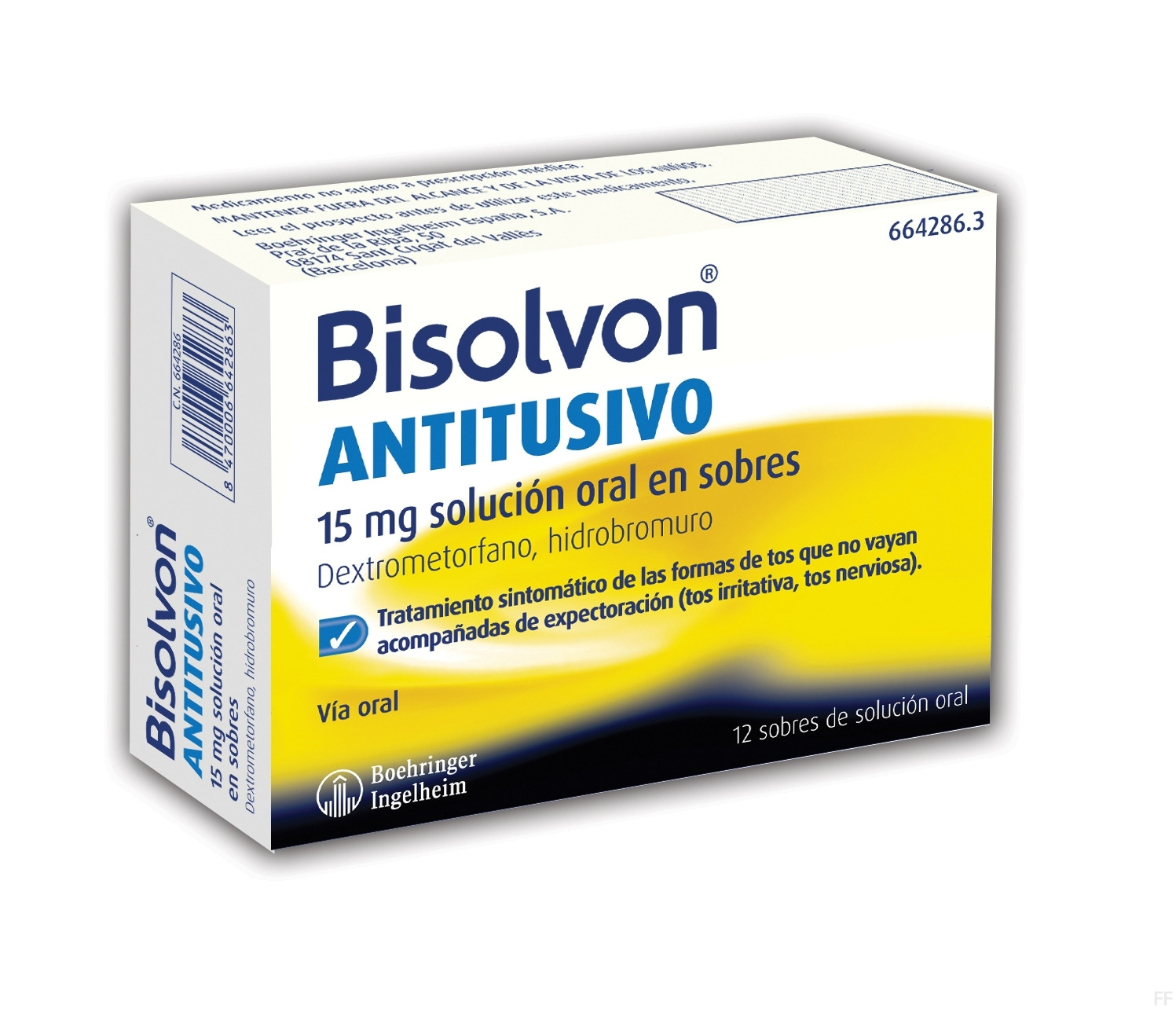 Bisolvon antitusivo sobres