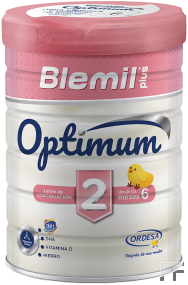 Blemil plus Optimum 2 Leche de continuación Sin aceite de palma 800 g