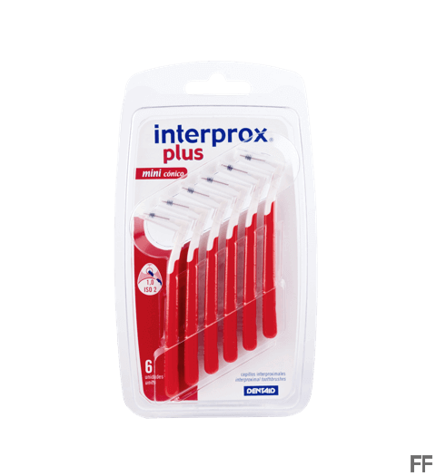Interprox Plus Mini Cónico Cepillo interdental 1,0 6 unidades
