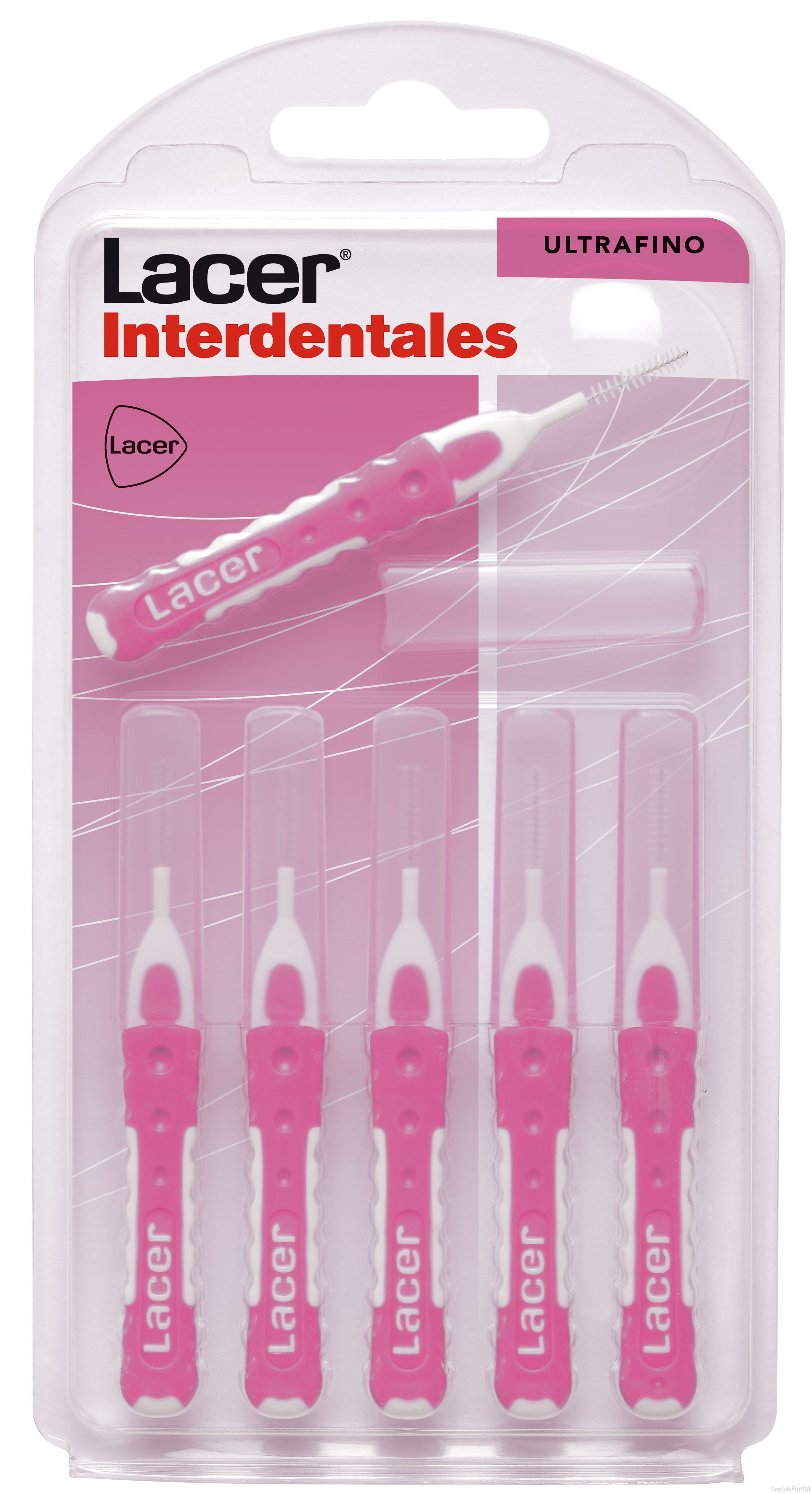 Lacer Cepillo Interdental Ultrafino Recto 0,45 6 unidades